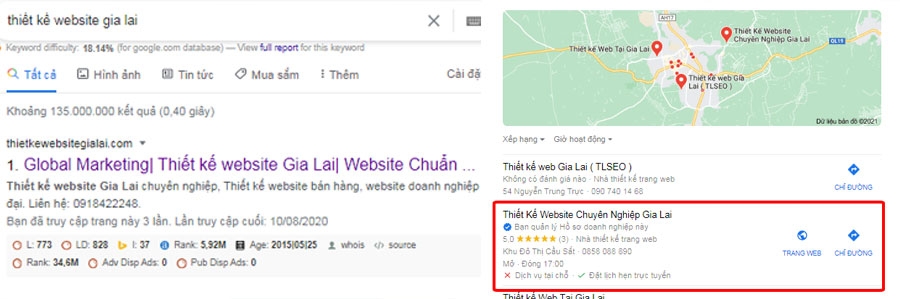 Dịch vụ tạo địa điểm, xác minh Google Maps nhanh chóng tại Gia Lai
