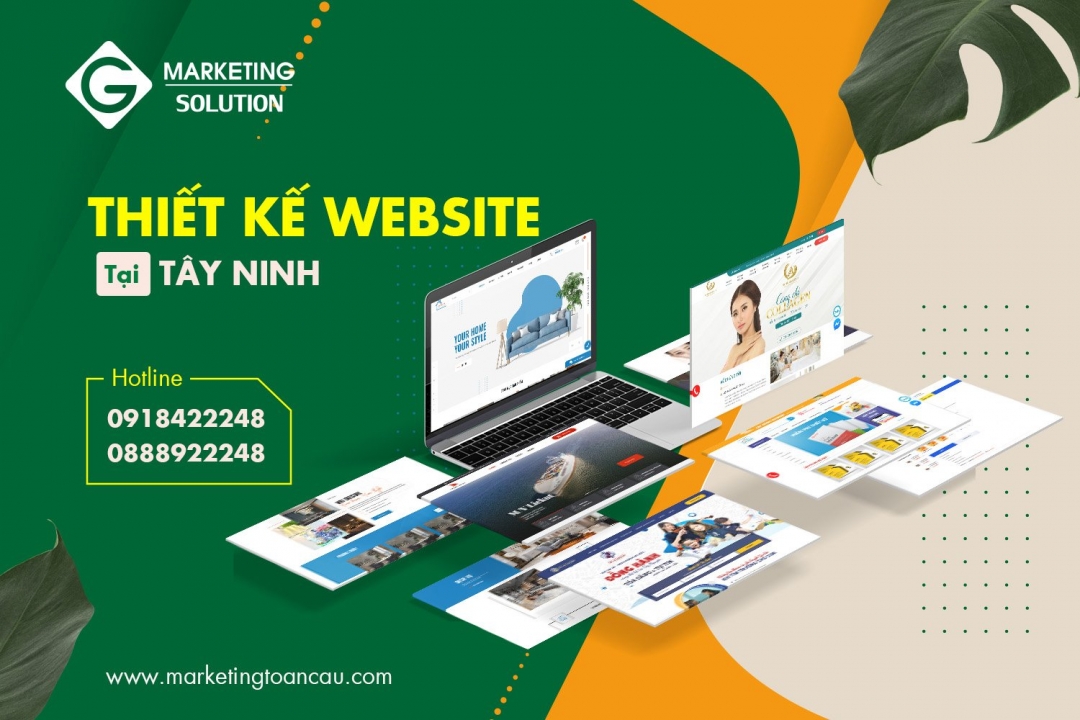 Dịch vụ dịch vụ thiết kế Website tại Tây Ninh uy tín chuyên nghiệp 