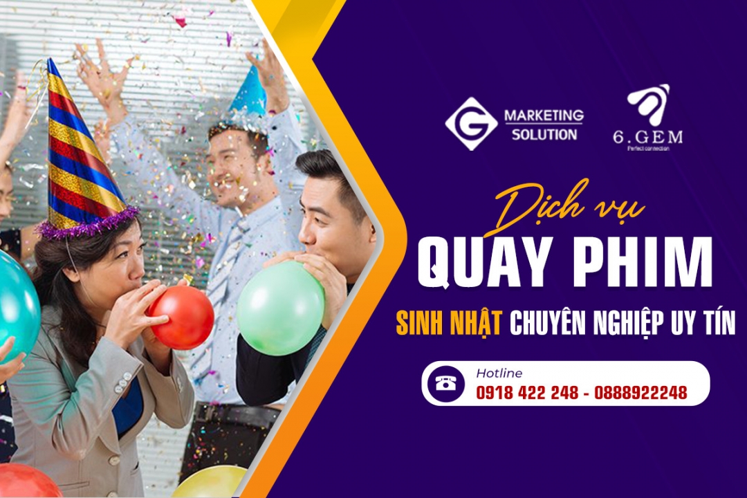 Dịch vụ quay phim sinh nhật chuyên nghiệp