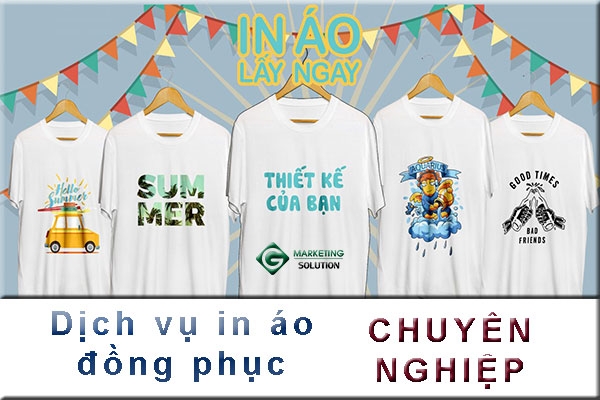 Dịch vụ thiết kế in áo đồng phục chuyên nghiệp