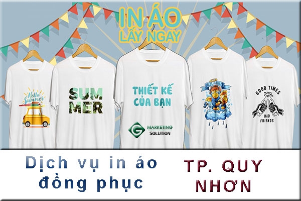 Dịch vụ thiết kế in áo đồng phục Tp. Quy Nhơn