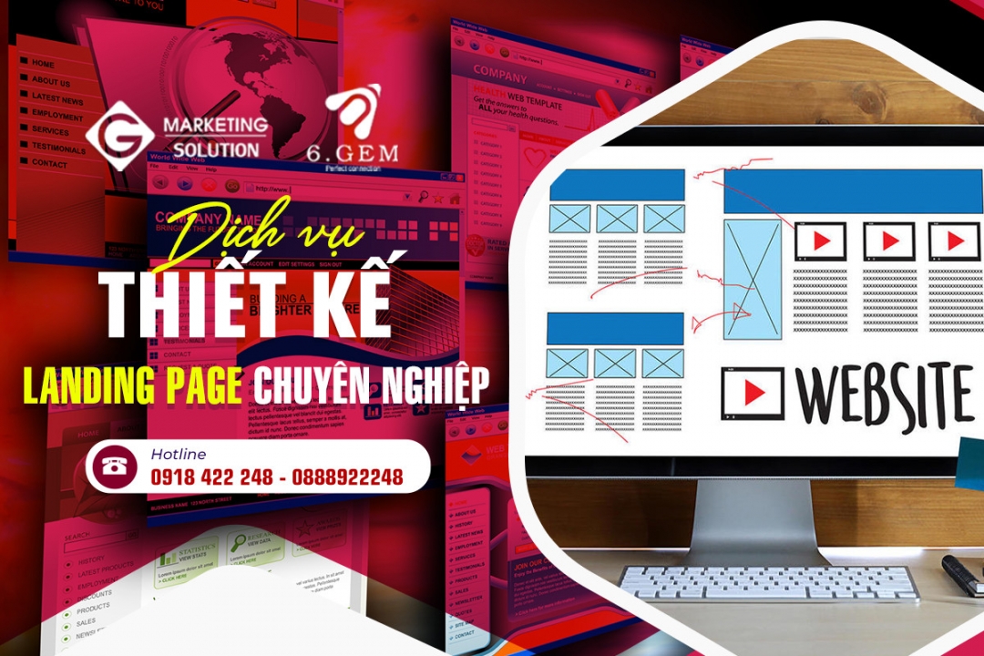 Dịch vụ Thiết kế Website Landing Page chuyên nghiệp