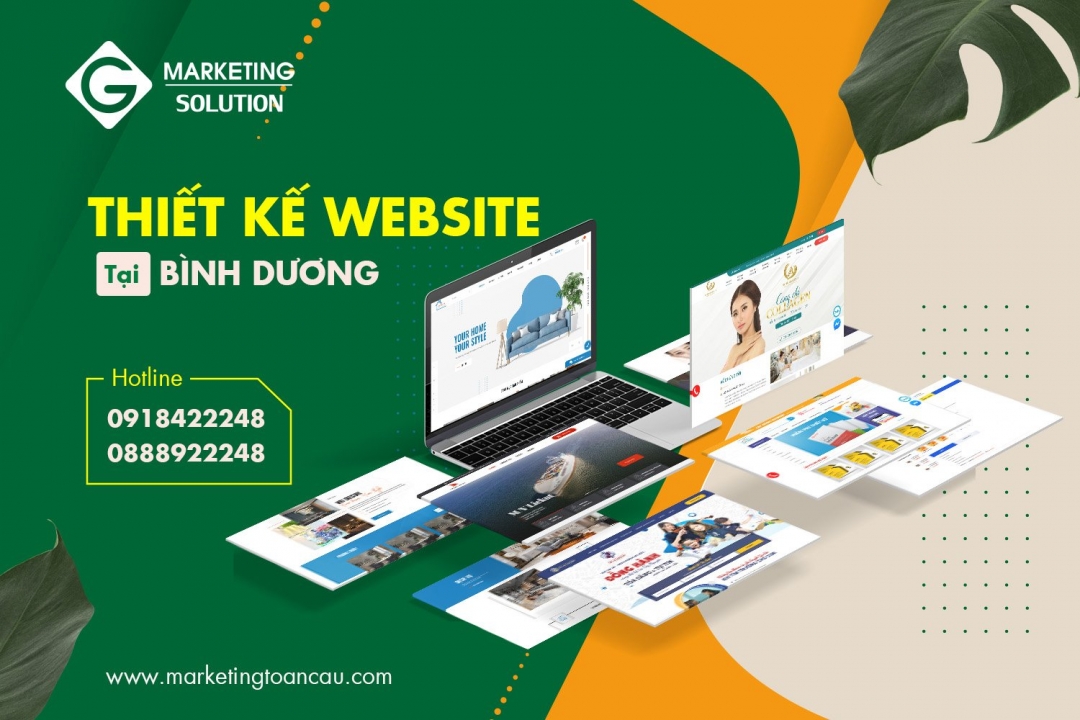 Dịch vụ thiết kế website tại Bình Dương uy tín chuyên nghiệp 