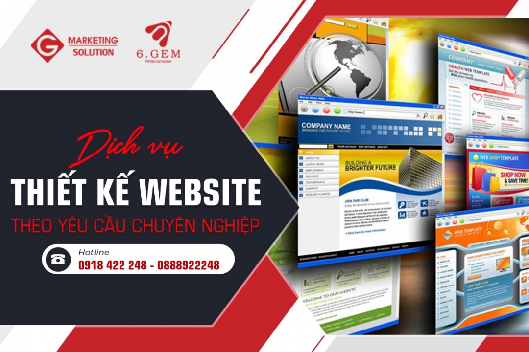 Dịch vụ thiết kế website theo yêu cầu chuyên nghiệp