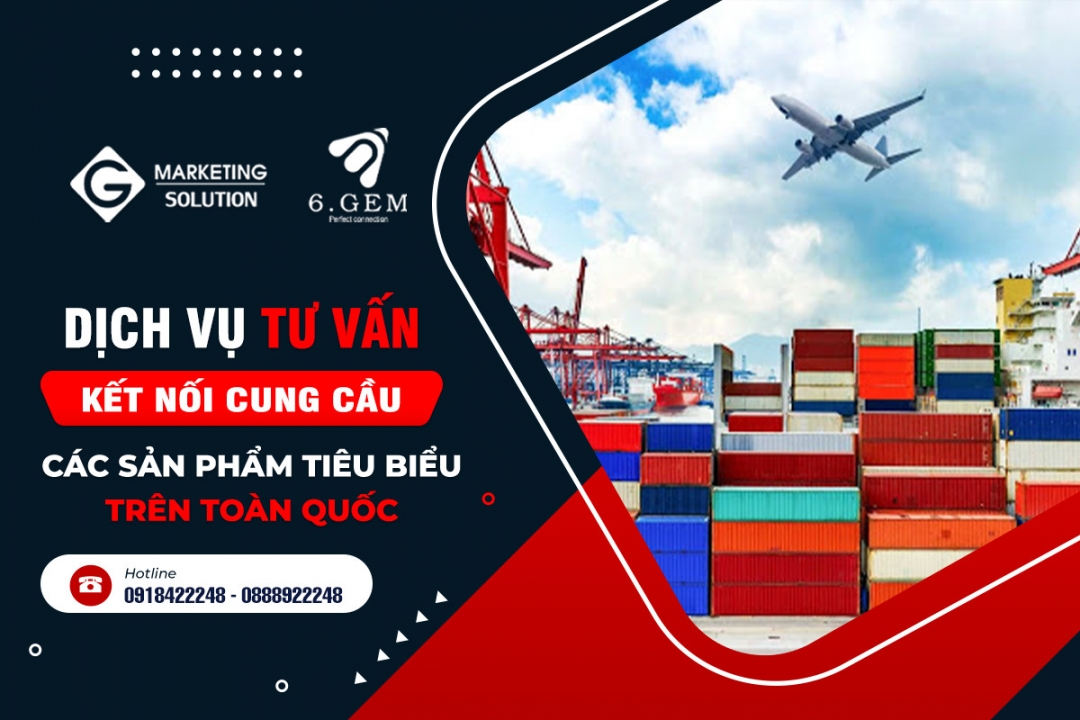 Dịch vụ tư vấn kết nối cung cầu các sản phẩm tiêu biểu trên toàn quốc