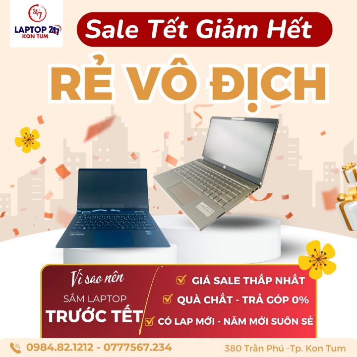 Thiết kế Website chuyên nghiệp cho lĩnh vực buôn bán laptop