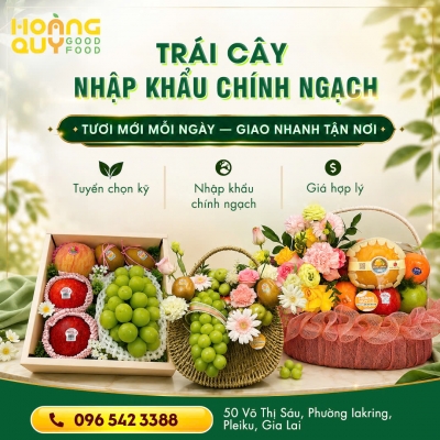 Dịch vụ quảng cáo Facebook chuyên nghiệp cho lĩnh vực xe Trái cây tươi nhập khẩu