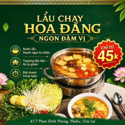 Dịch vụ quảng cáo Facebook chuyên nghiệp cho nhà hàng chay, quán chay