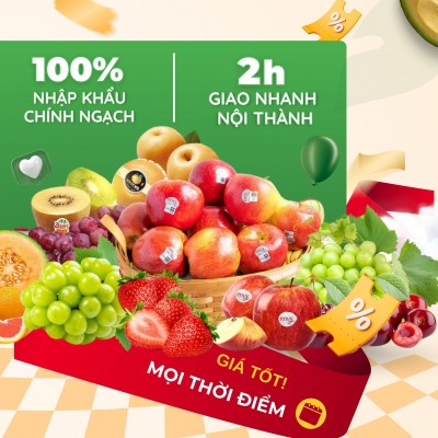 Quảng cáo facebook, quản trị fanpage cho lĩnh vực cửa hàng trái cây sạch - Hoàng Quy Good Food