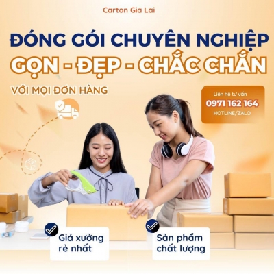 Quảng cáo facebook, quản trị fanpage cho lĩnh vực cung cấp carton - Carton Gia Lai
