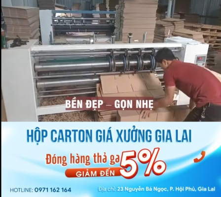 Quảng cáo facebook, quản trị fanpage cho lĩnh vực cung cấp carton - Carton Gia Lai