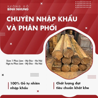 Quảng cáo facebook, quản trị fanpage cho lĩnh vực cung cấp gỗ - Công ty Tnhh Tổng Hợp Bình Nhung