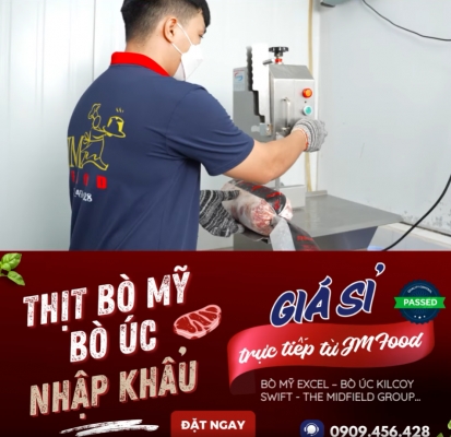 Quảng cáo facebook, quản trị fanpage cho lĩnh vực cung cấp thực phẩm - Công ty Thực phẩm JM