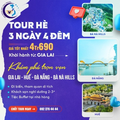 Quảng cáo facebook, quản trị fanpage cho lĩnh vực du lịch -Việt Hoa Travel