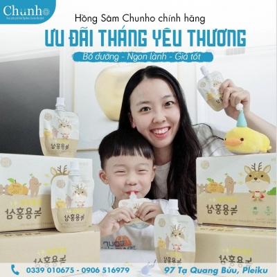Quảng cáo facebook, quản trị fanpage cho lĩnh vực Hồng Sâm - Cửa hàng Chunho Ncare Gia Lai