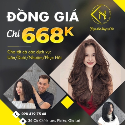 Quảng cáo facebook, quản trị fanpage cho lĩnh vực làm tóc - Hải Salon Kiều Nguyễn