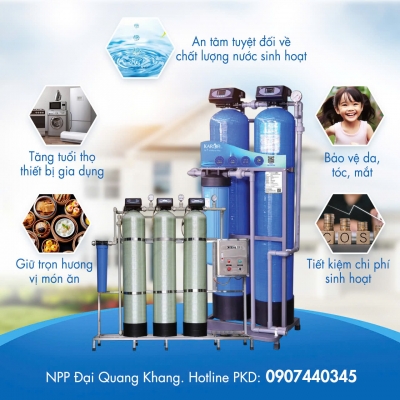 Quảng cáo facebook, quản trị fanpage cho lĩnh vực lõi lọc nước công nghiệp - NPP Đại Quang Khang