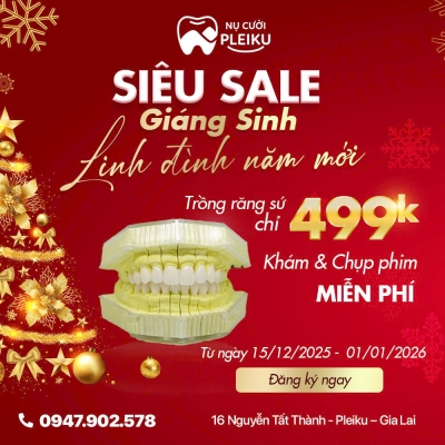 Quảng cáo facebook, quản trị fanpage cho lĩnh vực nha khoa - Nha Khoa Nụ Cười Pleiku