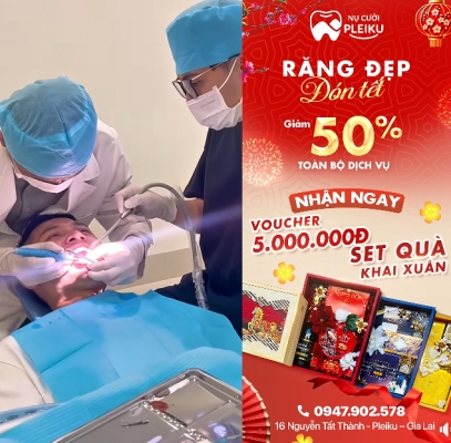 Quảng cáo facebook, quản trị fanpage cho lĩnh vực nha khoa - Nha Khoa Nụ Cười Pleiku