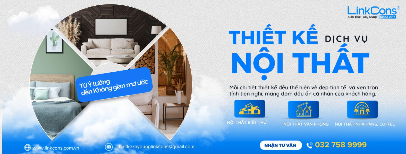 Quảng cáo facebook, quản trị fanpage cho lĩnh vực nội thất - Công Ty Kiến Trúc Xây Dựng Linkcons