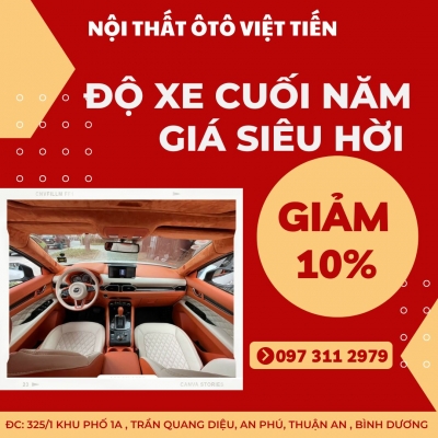 Quảng cáo facebook, quản trị fanpage cho lĩnh vực nội thất Ô Tô - Việt Tiến Auto