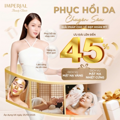 Quảng cáo facebook, quản trị fanpage cho lĩnh vực thẩm mỹ viện - Imperial Beauty Center