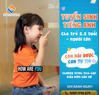 Quảng cáo facebook, quản trị fanpage cho lĩnh vực trung tâm ngoại ngữ - Trung Tâm Ngoại Ngữ Lalisa - Pleiku
