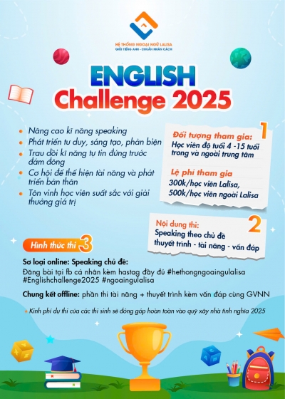 Quảng cáo facebook, quản trị fanpage cho lĩnh vực trung tâm ngoại ngữ - Trung Tâm Ngoại Ngữ Lalisa - Pleiku