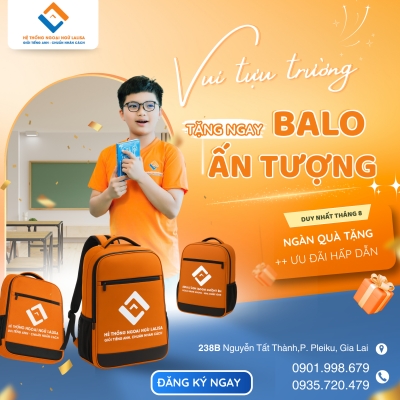 Quảng cáo facebook, quản trị fanpage cho lĩnh vực trung tâm ngoại ngữ- Trung Tâm Ngoại Ngữ Lalisa - Pleiku