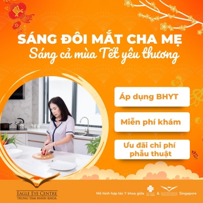Quảng cáo facebook, quản trị fanpage cho lĩnh vực trung tâm nhãn khoa -  Trung tâm nhãn khoa Eagle eye centre Việt Nam