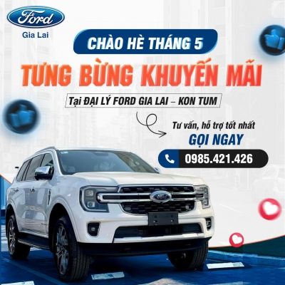 Quảng cáo facebook, quản trị fanpage cho lĩnh vực xe ô tô - Đại lý Ford Gia Lai - Kon Tum, Ms.Hoàng Duyên