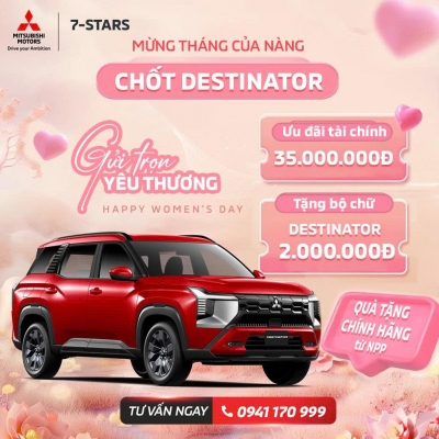 Quảng cáo facebook, quản trị fanpage cho lĩnh vực xe ô tô - Mitsubishi 7-Stars Gia Lai
