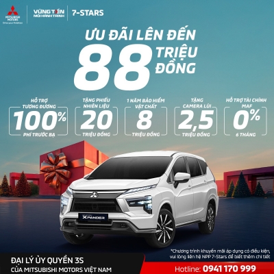 Quảng cáo facebook, quản trị fanpage cho lĩnh vực xe ô tô - Mitsubishi 7-Stars Gia Lai
