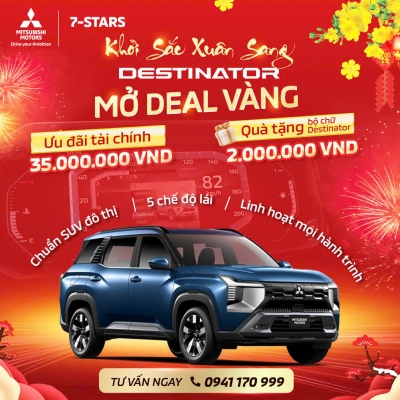 Quảng cáo facebook, quản trị fanpage cho lĩnh vực xe ô tô - Mitsubishi 7-Stars Gia Lai