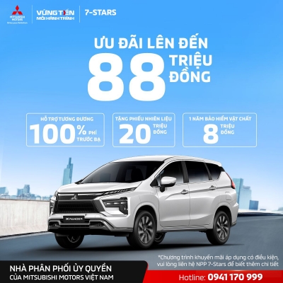 Quảng cáo facebook, quản trị fanpage cho lĩnh vực xe ô tô - Mitsubishi 7-Stars Gia Lai