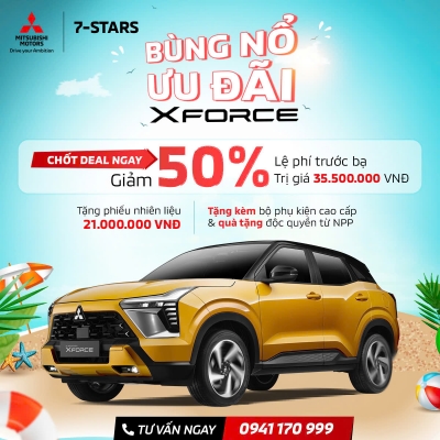 Quảng cáo facebook, quản trị fanpage cho lĩnh vực xe ô tô - Mitsubishi 7-Stars Gia Lai