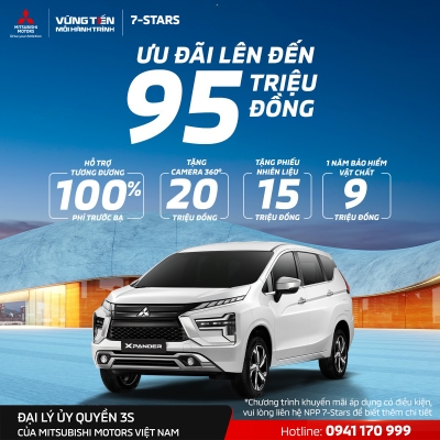 Quảng cáo facebook, quản trị fanpage cho lĩnh vực xe ô tô - Mitsubishi 7-Stars Gia Lai