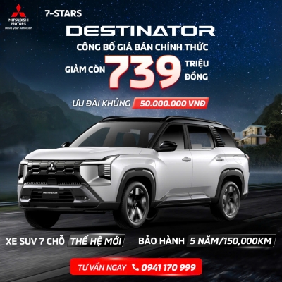 Quảng cáo facebook, quản trị fanpage cho lĩnh vực xe ô tô - Mitsubishi 7-Stars Gia Lai