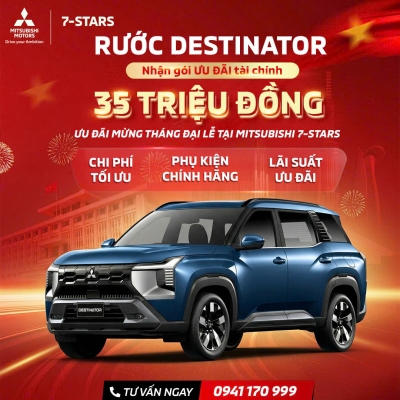 Quảng cáo facebook, quản trị fanpage cho lĩnh vực xe ô tô - Mitsubishi 7-Stars Gia Lai
