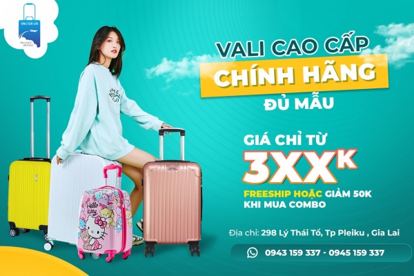 Quảng cáo facebook, quản trị fanpage cho Shop Vali Gia Lai