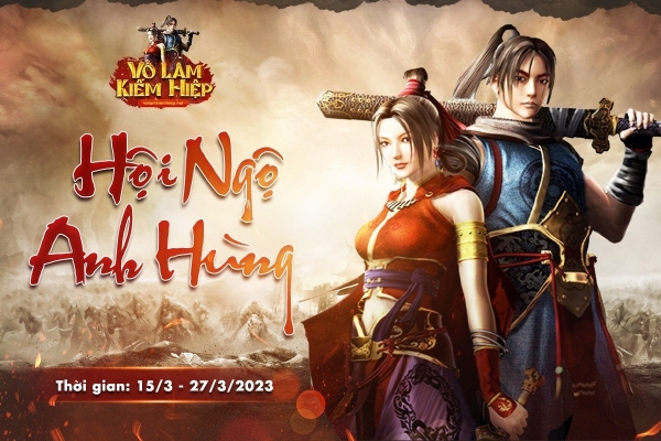 Thiết kế banner chuyên nghiệ cho lĩnh game - Võ Lâm Kiếm Hiệp