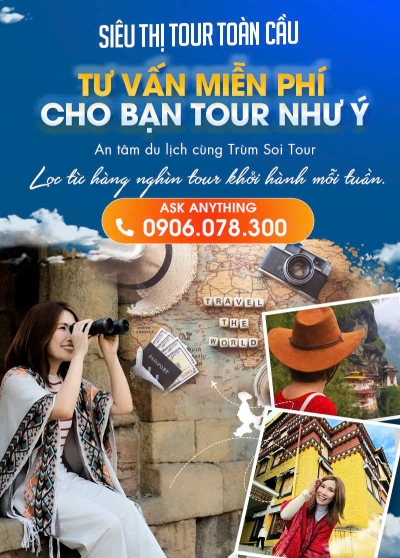 Thiết kế banner chuyên nghiệp cho lĩnh vực du lịch - Siêu Thị Tour Toàn Cầu