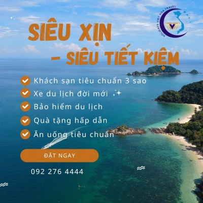 Thiết kế banner chuyên nghiệp cho lĩnh vực du lịch- Việt Hoa Travel