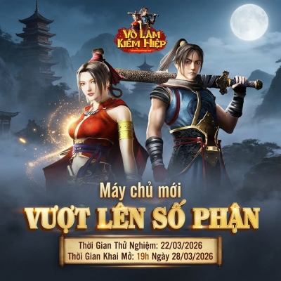 Thiết kế banner chuyên nghiệp cho lĩnh vực game giải trí - Võ Lâm Kiếm Hiệp
