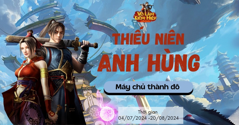 Thiết kế Banner chuyên nghiệp, cho lĩnh vực game- Võ Lâm Kiếm Hiệp 