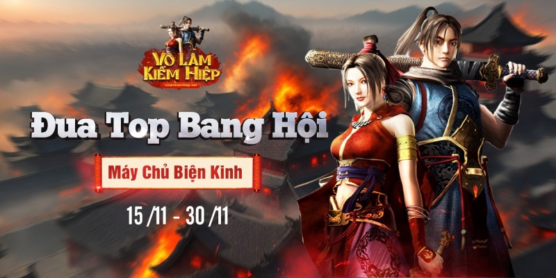 Thiết kế Banner chuyên nghiệp, cho lĩnh vực game- Võ Lâm Kiếm Hiệp 