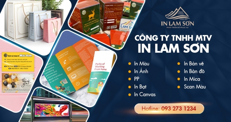 Thiết kế banner chuyên nghiệp cho lĩnh vực in ấn - Công Ty TNHH MTV In Lam Sơn GL