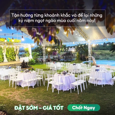 Thiết kế banner chuyên nghiệp cho lĩnh vực khu tổ hợp giải trí- Upes Garden