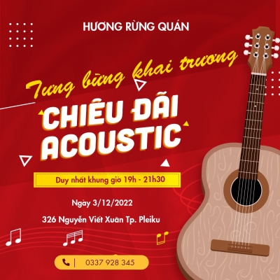 Thiết kế banner chuyên nghiệp cho lĩnh vực nhà hàng quán ăn - Nhà Hàng Hương Rừng