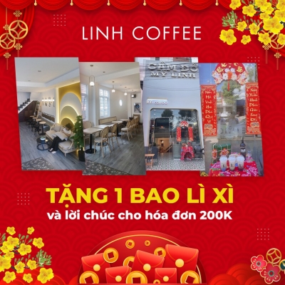 Thiết kế banner chuyên nghiệp cho lĩnh vực quán cà phê - Linh Coffee
